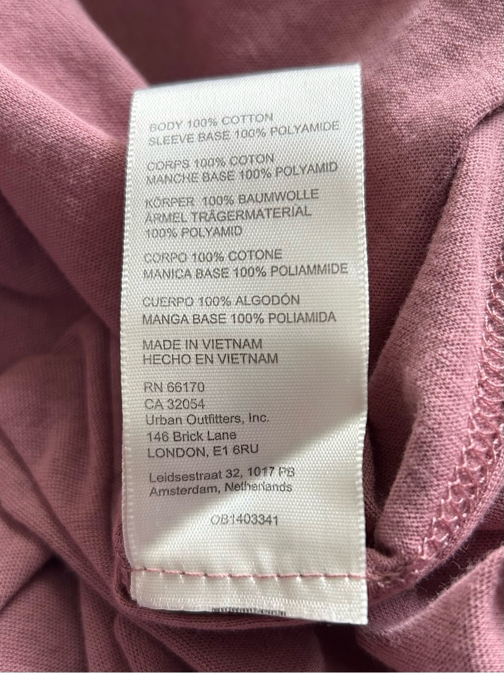 NWT - Free People “Celine” T-Shirt w. Sequinned Detail in “Lavender Shadows” - Picture 11 of 14